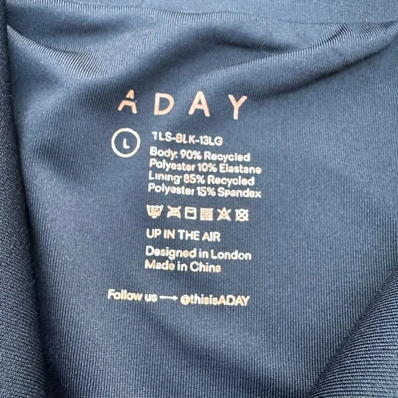 ADAY Up In The Air Jacket Scuba Asymmetrical Zip Biker Jacket - Picture 6 of 9